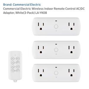 Commercial Electric Wireless Remote Control Adapter Set